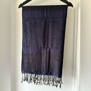 Pashmina Scarf | Navy